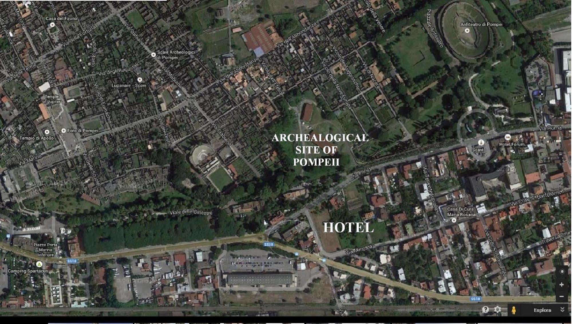 Hotel Degli Amici Pompei Exteriér fotografie